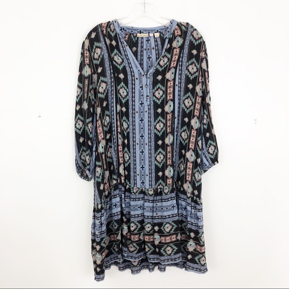 Anthropologie Holding Horses Winter Moon Dress (C3 - Picture 5 of 9